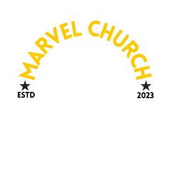 Marvel white yellow logo